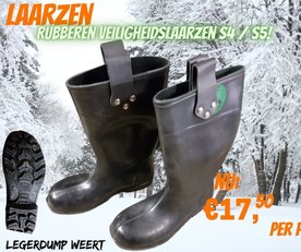 Rubberen Veiligheidslaarzen S4 / S5