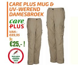 Care Plus Amazone Zip-off ladies pants
