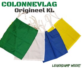 Colonnevlag / seinvlag set 4 stuks