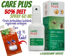 Care Plus 40% Deet spray 60 ml - ANTI- INSECT