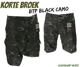 Korte broek BTP Black camo