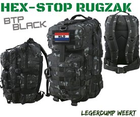 Hex-Stop BTP Black molle Rugzak 