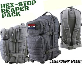 Hex-Stop Gun Metal Grey molle Rugzak 