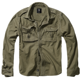 Olive Vintage Shirt longsleeve 