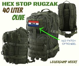 Hex - Stop Reaper Pack 40 Liter Olive 