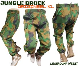 Jungle camo gevechtsbroek 