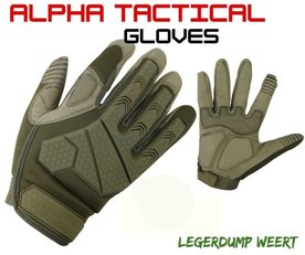 Alpha Tactical Gloves - Coyote