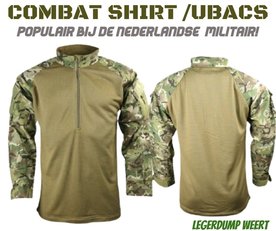 UBAC BTP camo  Combat shirt 