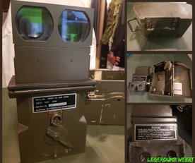 Duitse Panzer Leopard nacht infrarood kijker Periscoop