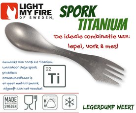 Light my Fire ECO Spork Titanium