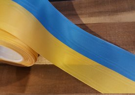 Oekraïens lint op rol 7,5 cm breed