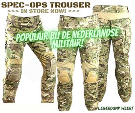 Spec- Ops Operator trousers GenII BTP camo