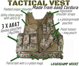 TACTICAL VEST - BTP 