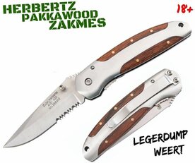 Herbertz Pakkawood zakmes