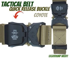 Tactical belt - coyote