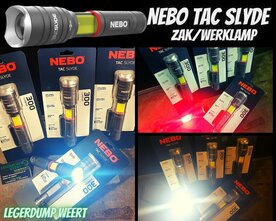 Nebo Tac Slyde werk / zaklamp