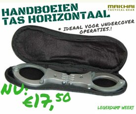 Makhai Handboeien tas horizontaal