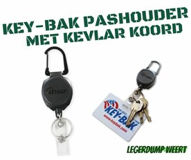 Key-Bak 24" Retractor Sidekick Kevlar cord 