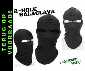2 HOLE BALACLAVA 