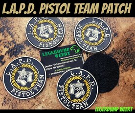 Pistol Team  L.A.P.D.  Patch 