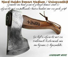 Njord Huldra Damast Medium Universeelbijl