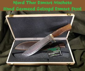Njord Thor Damast Machete