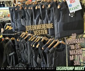 Steekwerend vest grote maten 