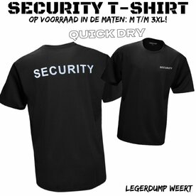 Security Quick Dry T-shirt