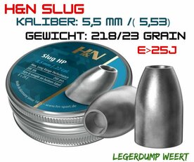 H&N Slug HP 5,5 mm 