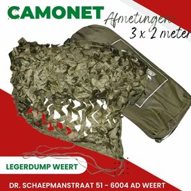 Camonet 3 x 2 mtr