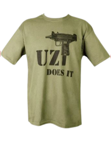 UZI T-SHIRT  OLIVE