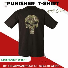 Punisher T-shirt BTP camo
