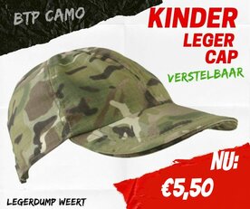 Kinder leger cap 
