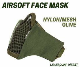 Airsoft face mask Olive