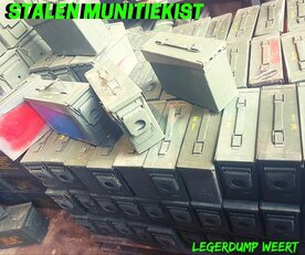 Stalen munitiekist landmacht 27cm x 8cm x 18cm