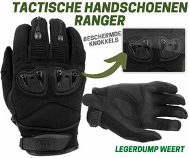 Tactical Glove Ranger  Black