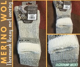 Merino Wollen Sokken Heavy S5