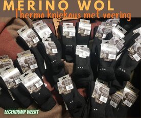 Merino Wollen Thermo Sok Heavy S25
