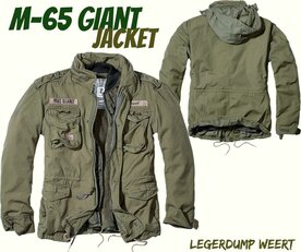 M-65 Giant Winterjas Heren grote maten 