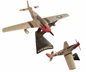 P-51D Mustang / Miniatuur Metaal