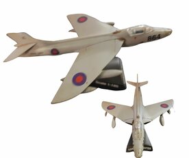 Hawker Hunter/ Miniatuur Metaal