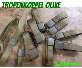 Tropenkoppel Olive ABS sluiting
