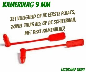 Kamervlag 9mm - per stuk 