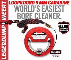 BORE BOSS / BORE CLEANER 9mm carabine Loopkoord Real Avid 