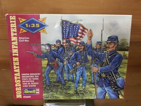 Revell #02601 1/35 American Civil War Union infantry