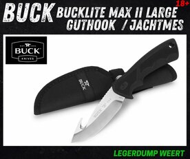Buck BuckLite Max II Large Guthook, jachtmes