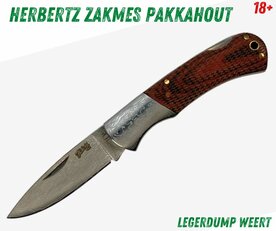 Herbertz Zakmesje - Pakkahout