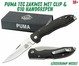 Puma TEC Zakmes G10 met Clip