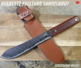 Herbertz FullTang Sandelhout