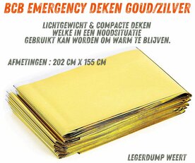 BCB Emergency Deken